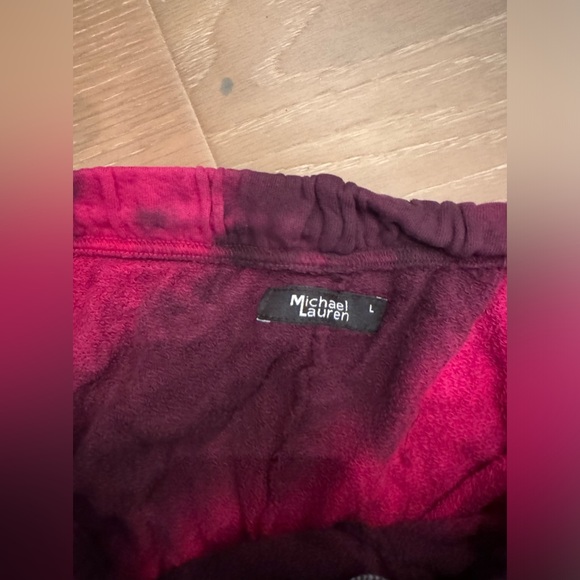 Michael Lauren Large Pink & Purple Tie Dyed Joggers. 💗⚡️ - Picture 4 of 4